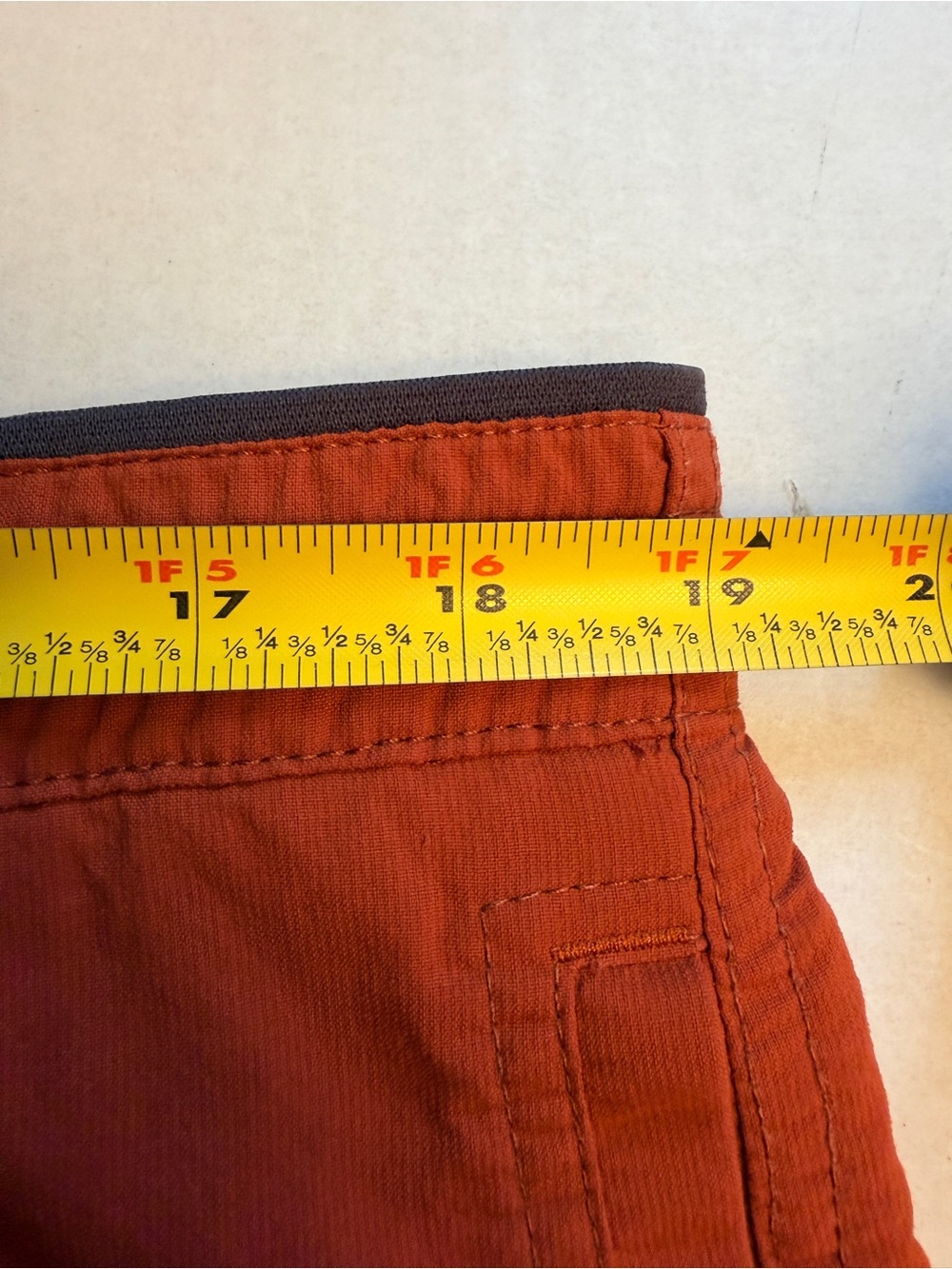 KUHL Kruiser Shorts Men’ Size XL 10" Inseam Sienna Red Lightweight Gorpcore - Picture 11 of 12